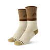 Classic Crew Trail Sock - Acorn Socks Custom Sock Lab S/M