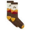 Landscape Trail Sock - Desert Socks Custom Sock Lab