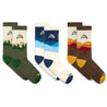 Landscape Trail Sock - Desert Socks Custom Sock Lab