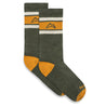 Throwback Trail Sock - Green Socks Custom Sock Lab