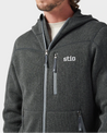 AllTrails × Stio Men's Wilcox Fleece Full Zip - Abyss Heather Employee Gift 2024 Stio