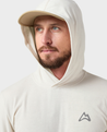 AllTrails x Stio Men's Divide Hooded Pullover - Mountain Goat Heather Midlayer Stio