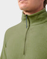 AllTrails x Stio Men's Turpin Fleece Half Zip - Terrain Heather Midlayer Stio