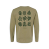 Foliage Long Sleeve Tee - Heather Pine Long Sleeves Touchstone   