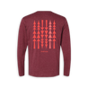 Treeline Long Sleeve Tee - Heather Red Long Sleeves Touchstone   