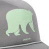 Bear Foam Trucker Hat - Gray/Light Gray Hats Touchstone   