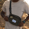 AllTrails × Keep Nature Wild Recycled Fanny Pack - Black Bag Keep Nature Wild   