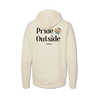 Pride Outside Hoodie - Natural Hoodie Rush Order Tees   