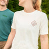 Camp AllTrails Badge Tee - White Tees Touchstone   