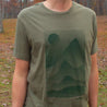 Mountain Fog Tee - Heather Green Tees Touchstone   