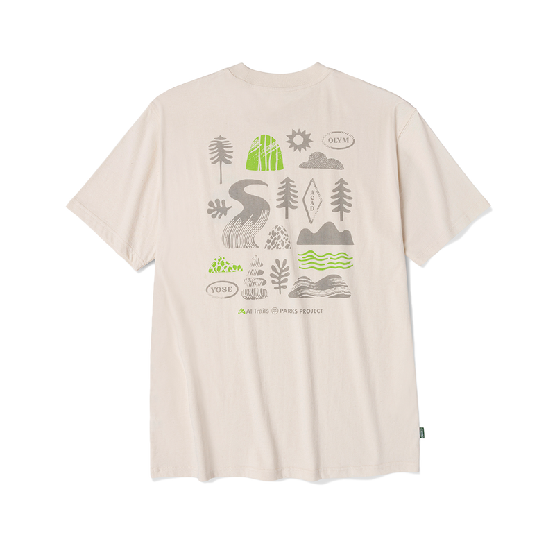 AllTrails × Parks Project Cotton Tee Tees Parks Project