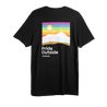 Pride Outside Mountain Tee - Black Tees Rush Order Tees   