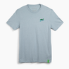 Creek Freaks & Mountain Peaks Tee - Light Blue Tees Touchstone   