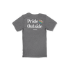 Pride Outside Kids Tee - Gray Kids Rush Order Tees   