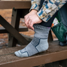 ToughCutie Women's Hiker Sock - Gray Socks ToughCutie   