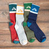 Classic Crew Trail Sock - Gray Socks Custom Sock Lab   