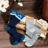 Classic Crew Trail Sock - Navy Socks Custom Sock Lab   